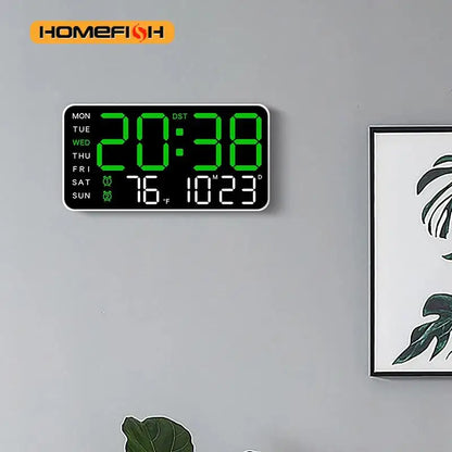 Large LED Digital Wall Clock