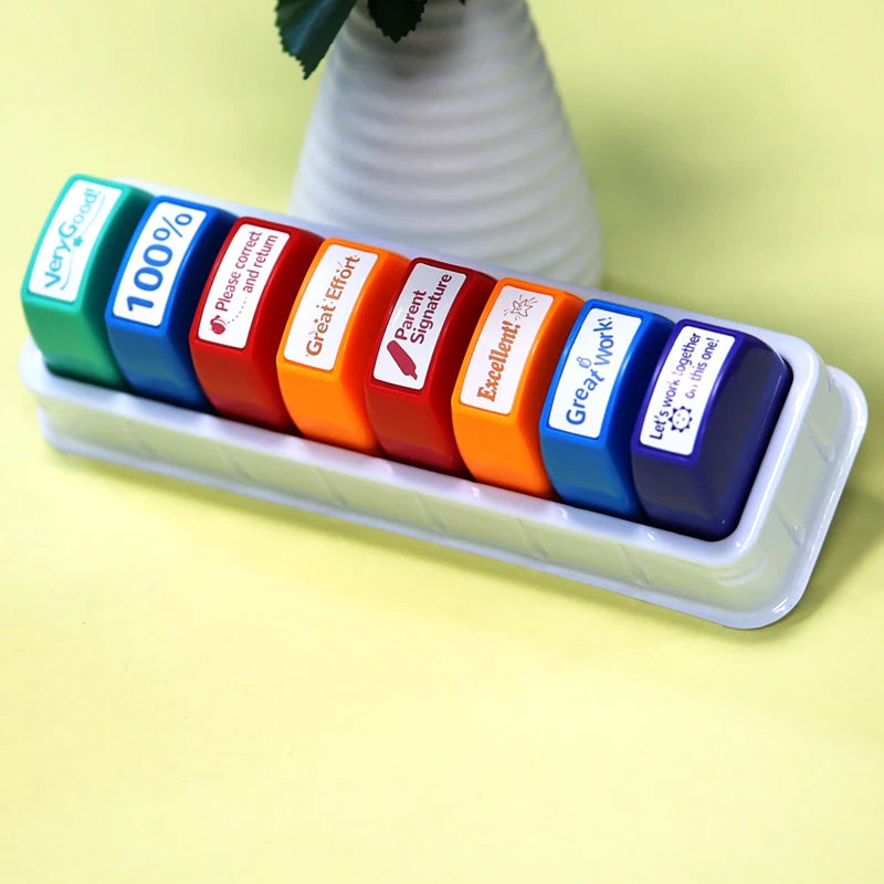 Self-Inking Teacher Stamp Set