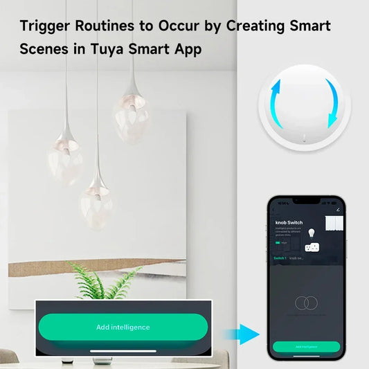 Wireless Zigbee Scene & Dimmer Controller