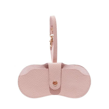 Magnetic Leather Glasses Case