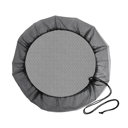 Rain Barrel Filter Mesh Cover with Drawstring