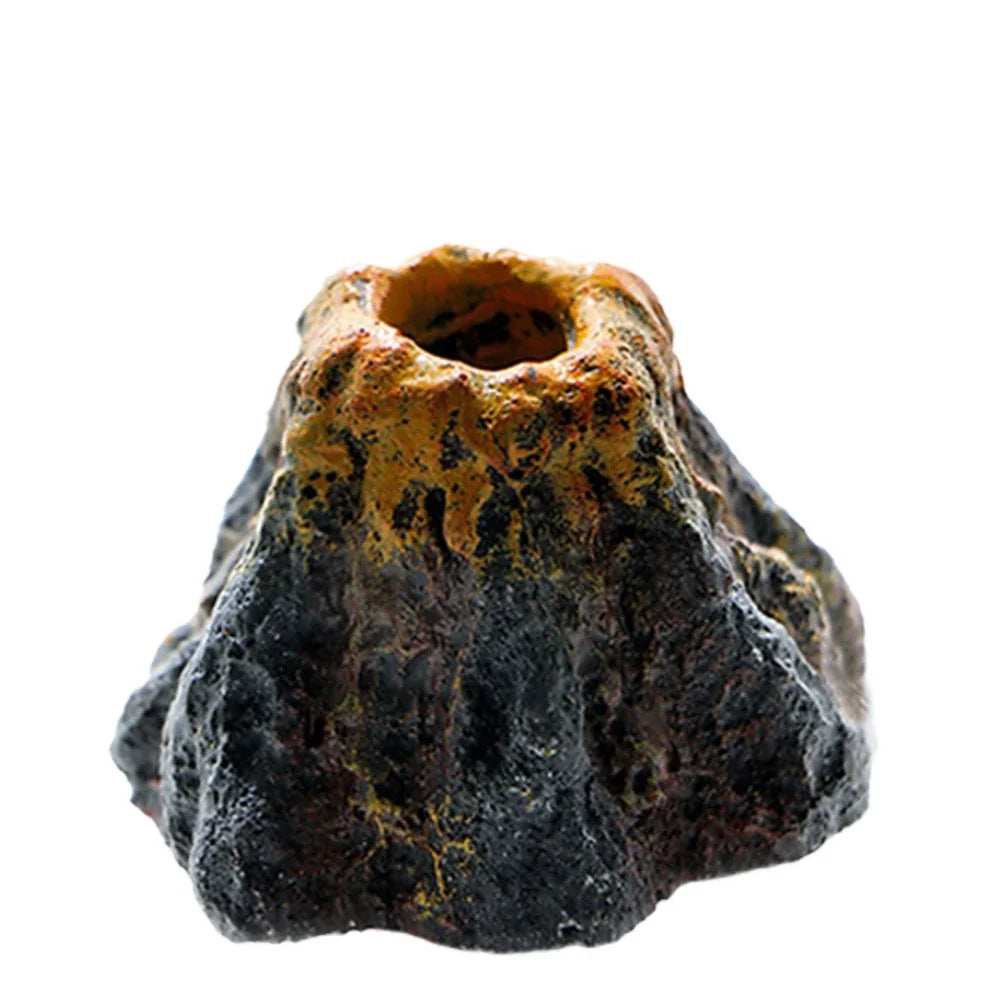 Aquarium Volcano Bubble Stone Ornament