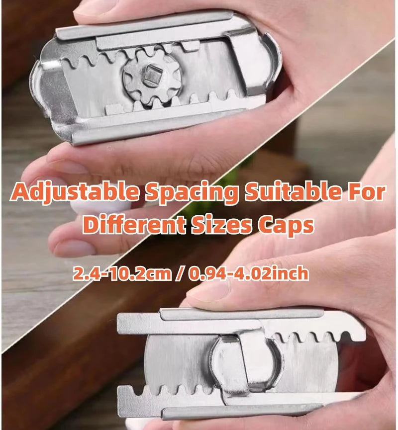 Adjustable Multi-Function Bottle Cap Opener