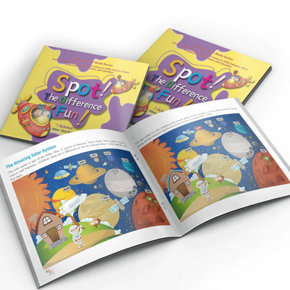 Spot the Difference Puzzle Books for Kids – 8 Book Set