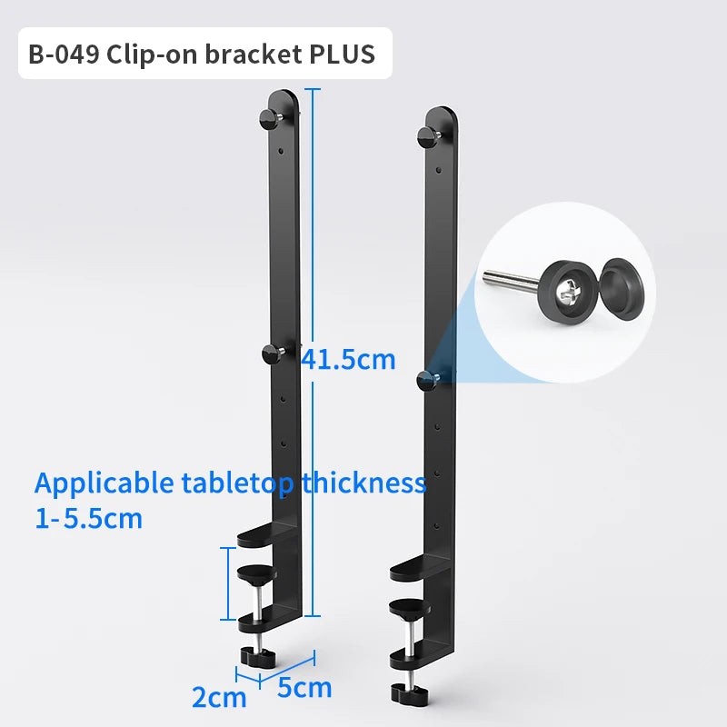 Adjustable Desktop Pegboard Organizer