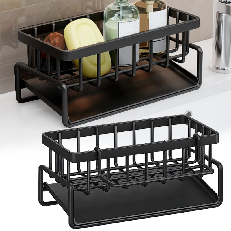 1Pc Self-Draining Sink Shelf