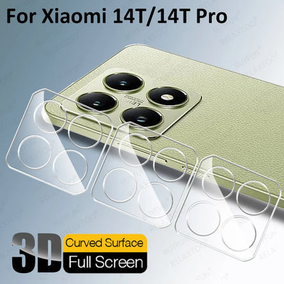 Xiaomi 14T Pro 3D Camera Lens Protector Glass