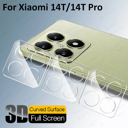 Xiaomi 14T Pro 3D Camera Lens Protector Glass