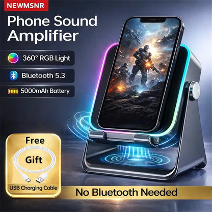 Magnetic Bluetooth Speaker Phone Stand