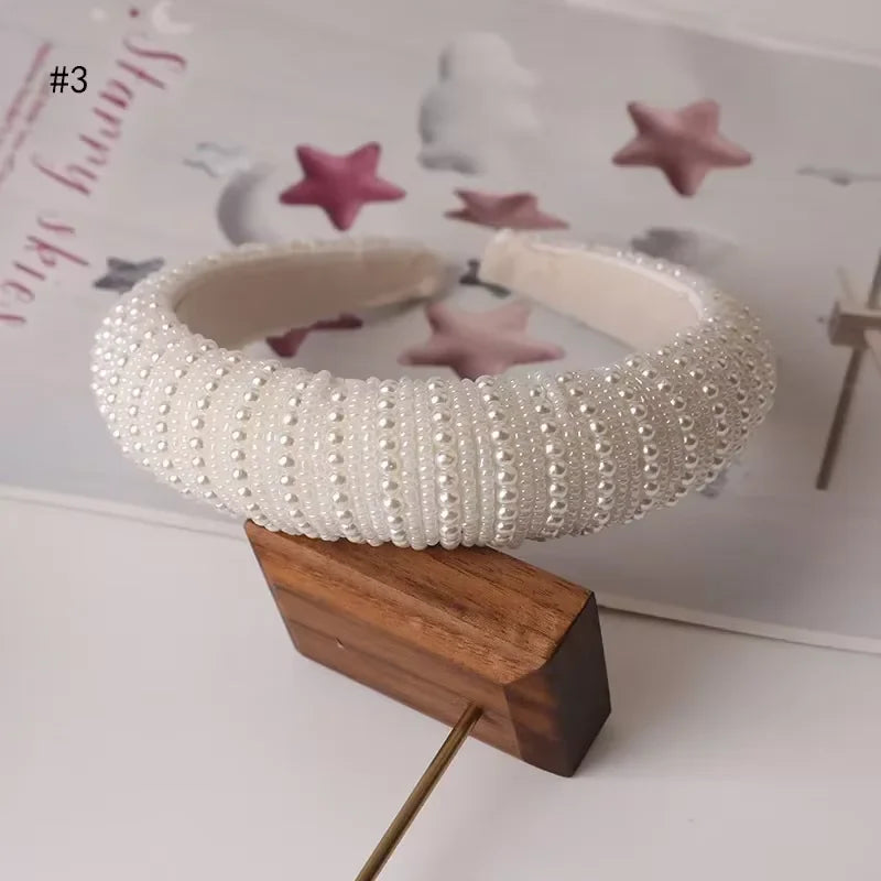 Retro Pearl Headband