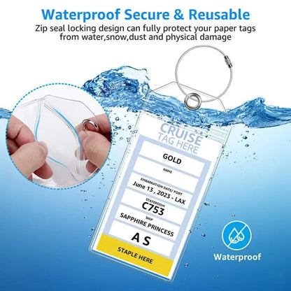 Waterproof Cruise Luggage Tags