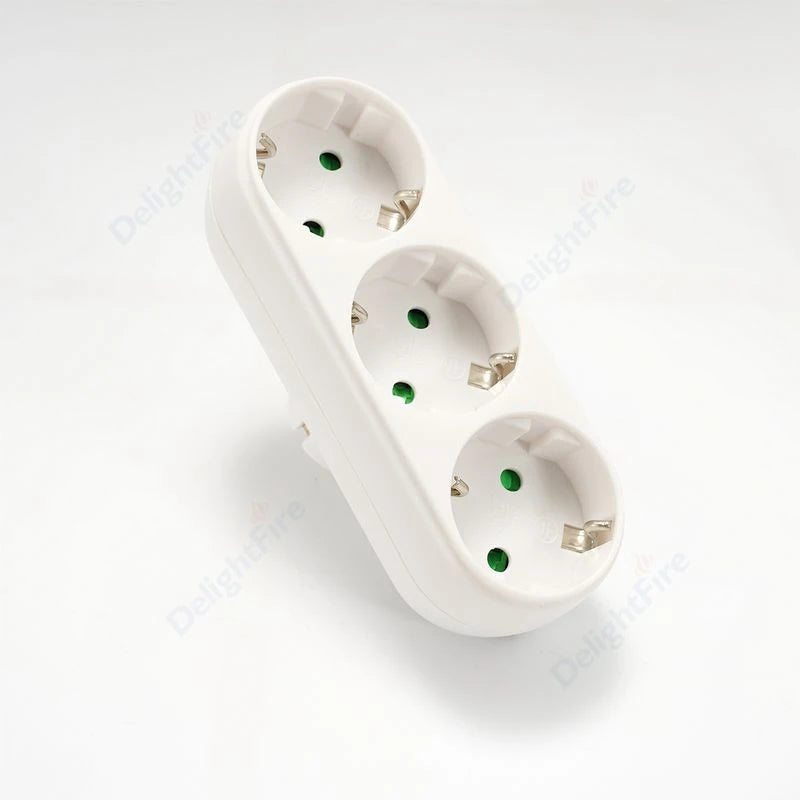 EU Multi Socket Plug Adapter
