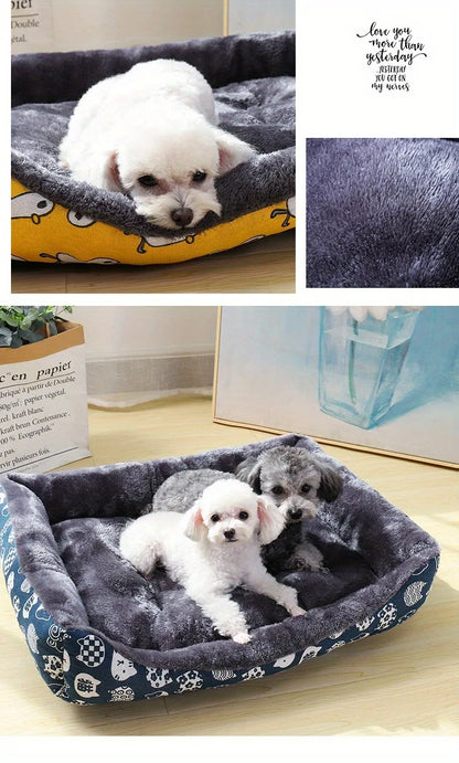 Plush Orthopedic Pet Sofa Bed