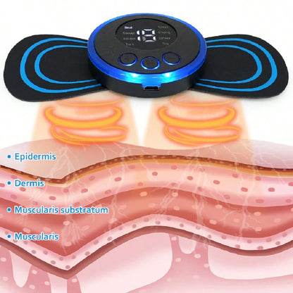 USB Rechargeable Smart Neck Massager Pad