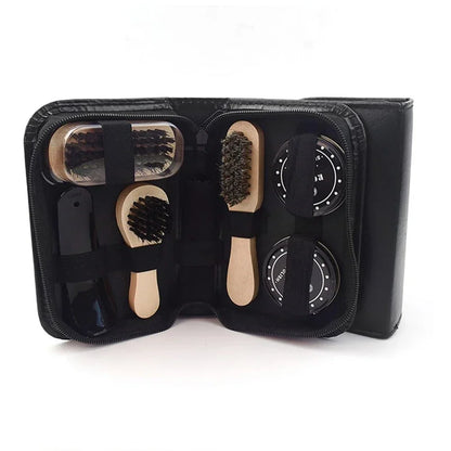 Portable Professional Shoe Care Kit