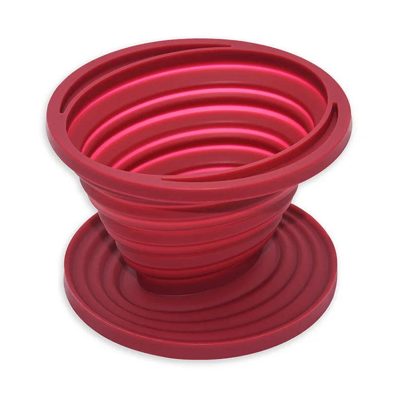 Collapsible Silicone Pour Over Coffee Dripper
