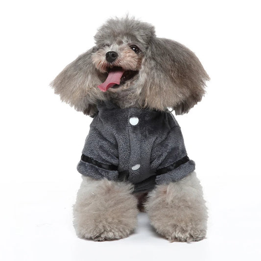 Pet Dog Bathrobe Drying Robe with Adjustable Belt
