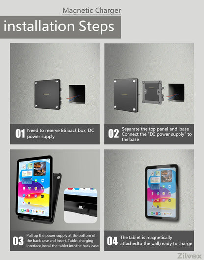 Wall-Mounted Charging Dock & Stand