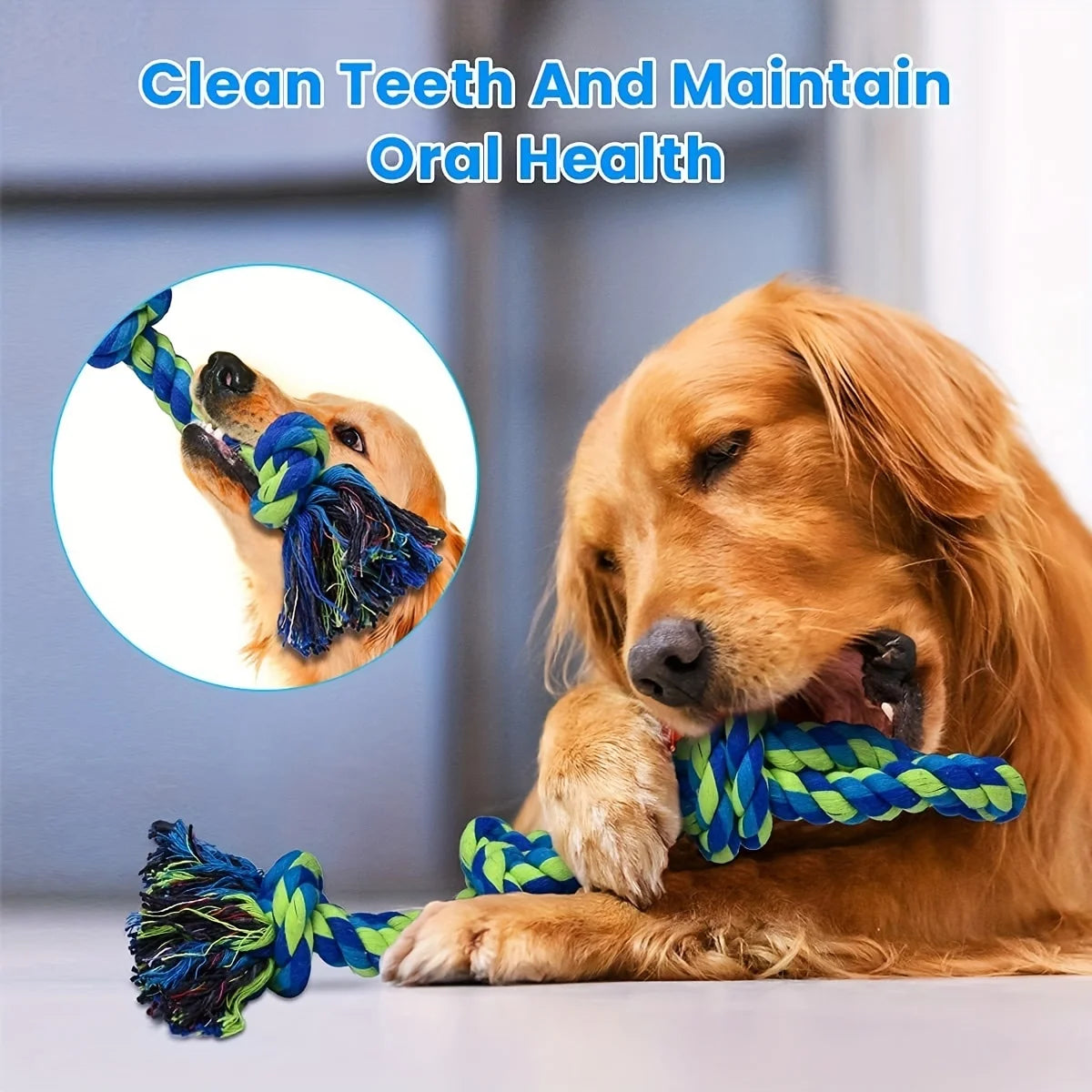 Knot Rope Dog Chew Toy