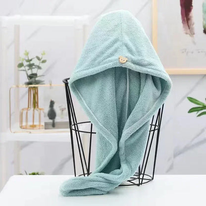Microfiber Quick-Dry Hair Towel Wrap