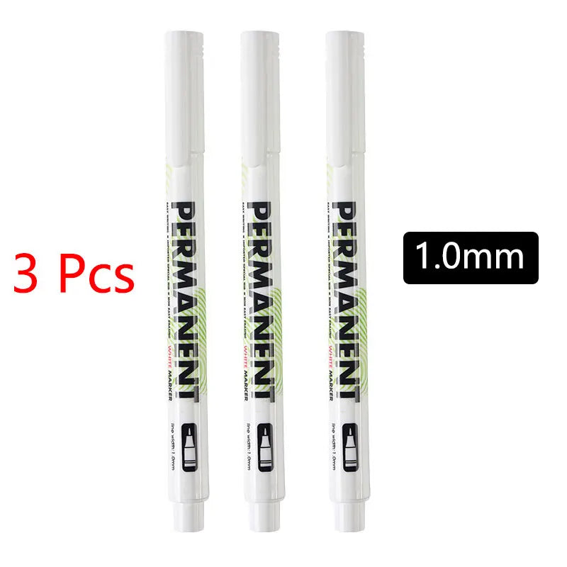 White Oil-Based Marker Pen
