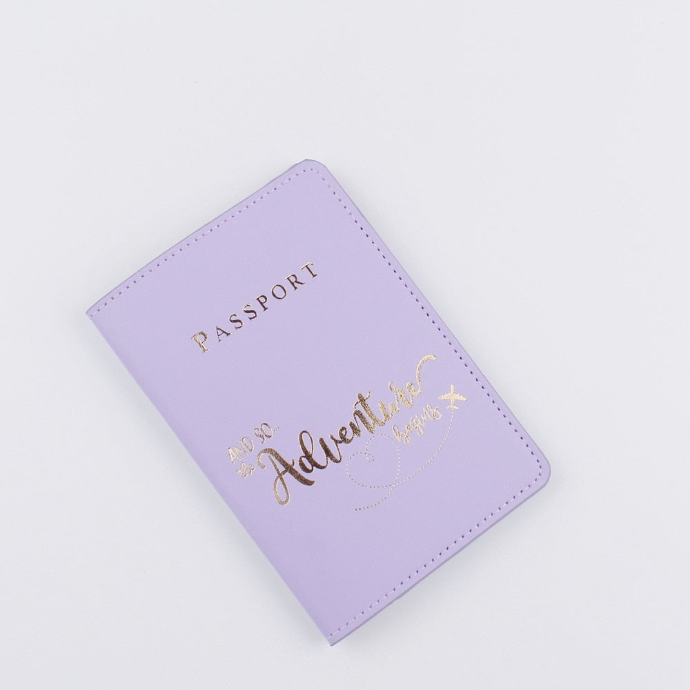 New Simple Fashion Passport Cover