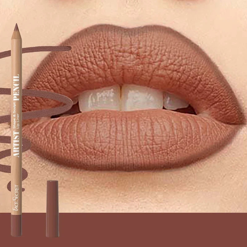 18 Color Lip Liner Pencil Set