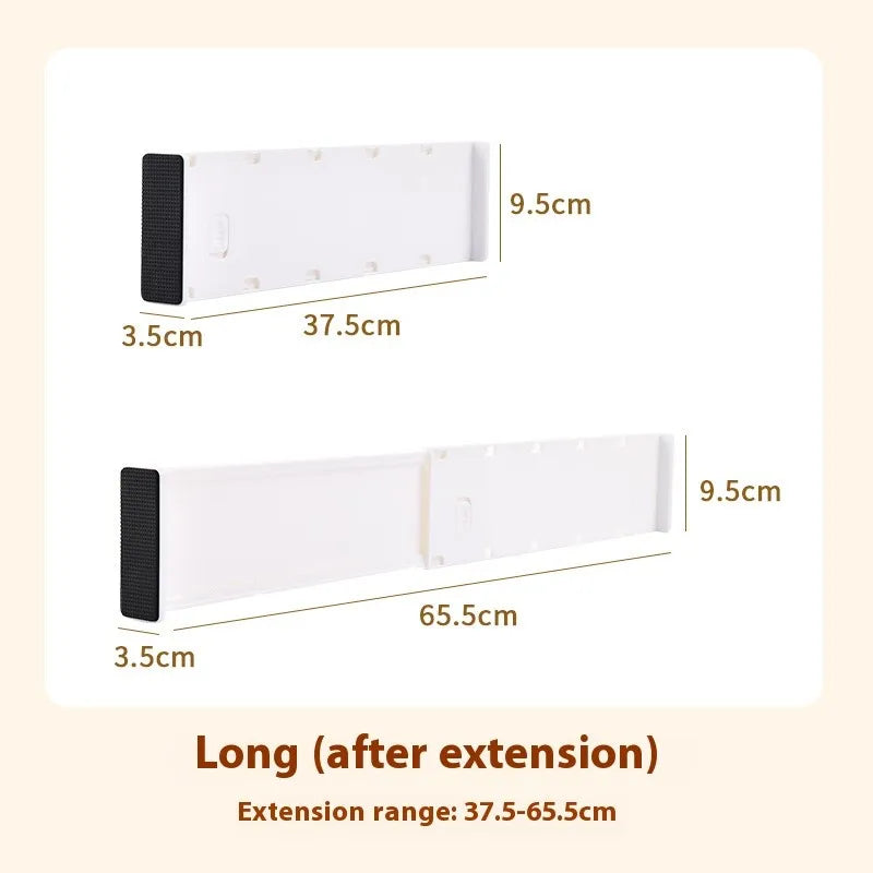 Adjustable Drawer Organizer Divider for Clothes & Storage