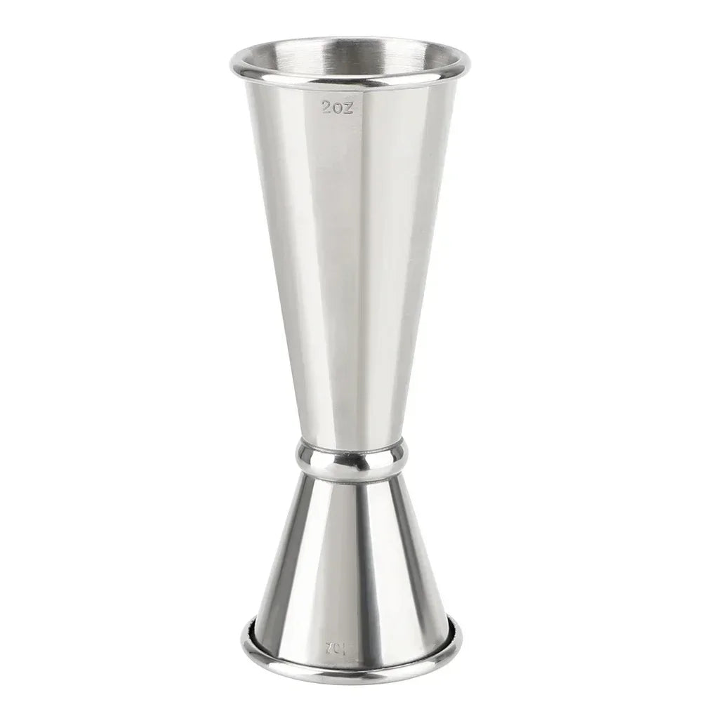Stainless Steel Double Jigger Cocktail Measuring Cup (30ml/60ml)