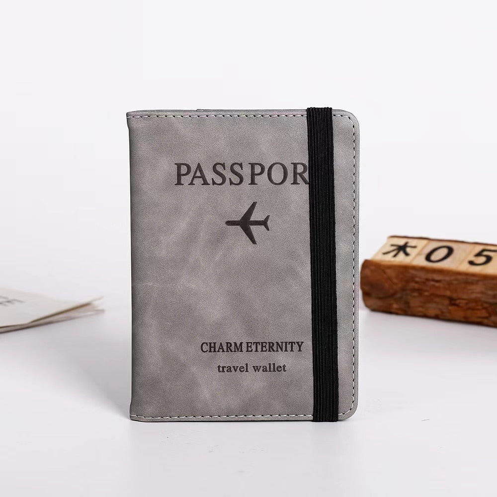 Vintage Business Passport Cover