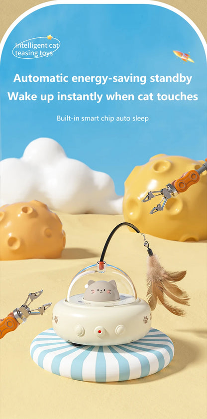 Smart Interactive UFO Cat Toy