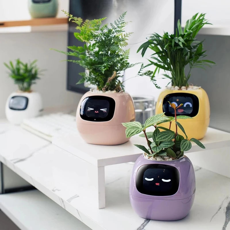 Smart Interactive Plant Companion Pot