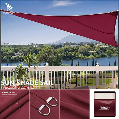 Waterproof Triangle Sun Shade Sail