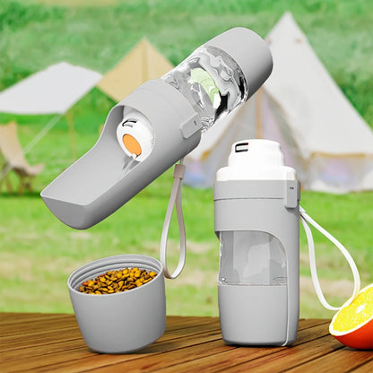 Portable Dog Water Bottle with Dispenser