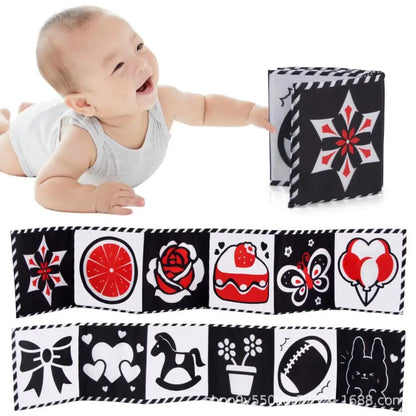 Soft Baby Sensory Cloth Book