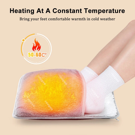 Soft Heated Foot Warmer Mat