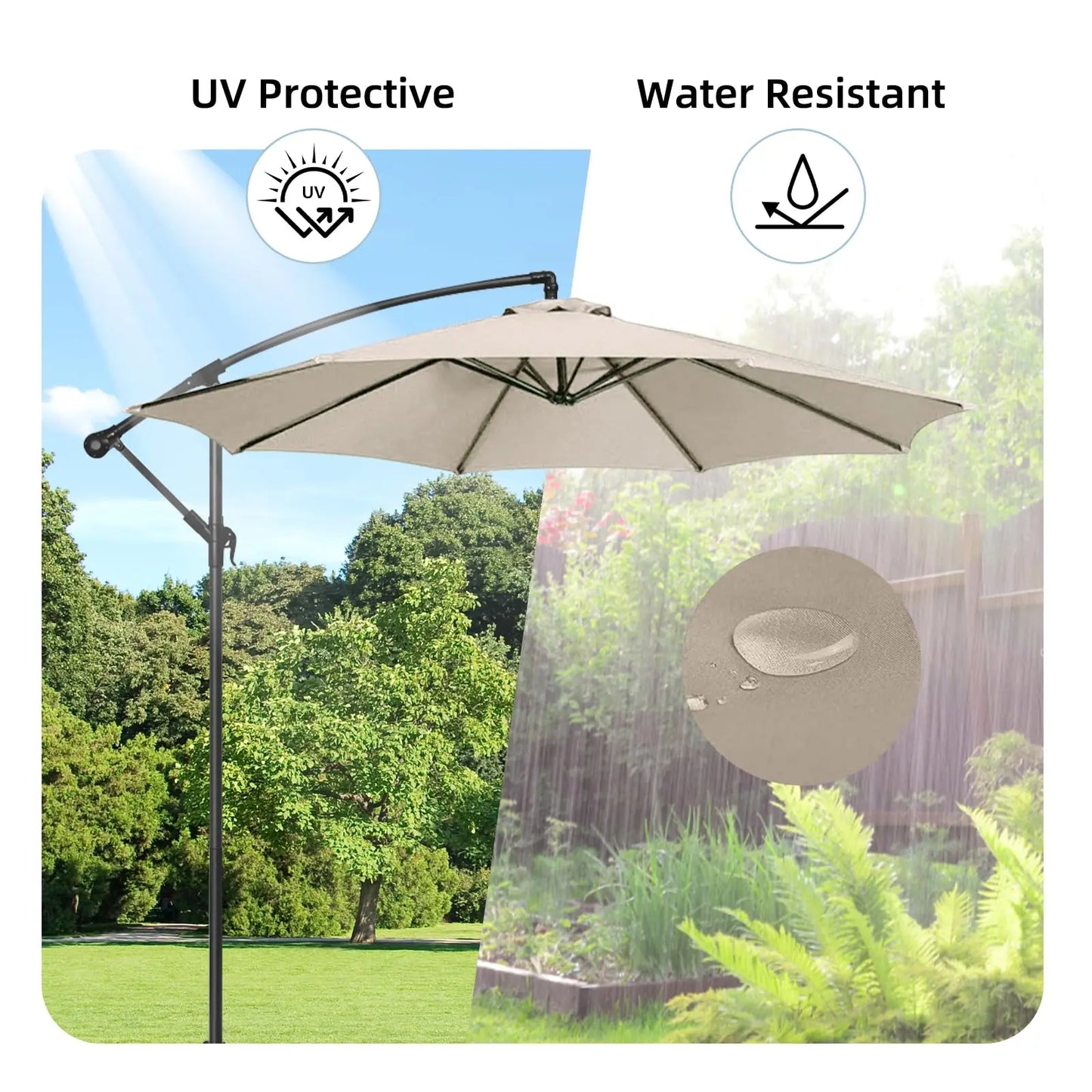 Patio Umbrella Replacement Canopy Cover