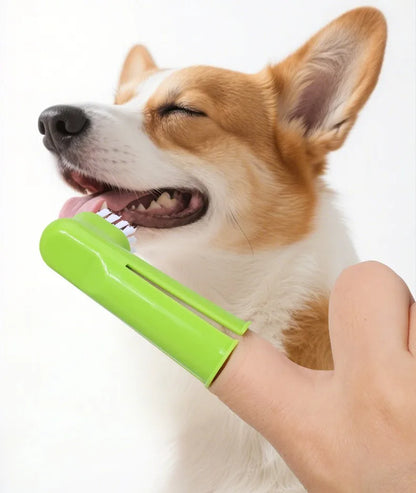 Dog & Cat Oral Care Toothbrush Kit with Finger Brush