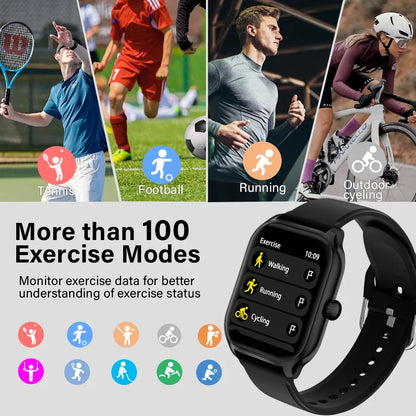 2.01” HD Fitness Smartwatch with Bluetooth Calling