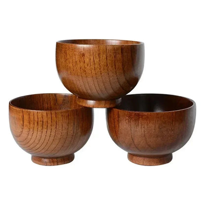 Japanese Style Wooden Bowl