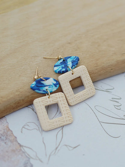 Bohemian Vintage Earthy Tone Earrings