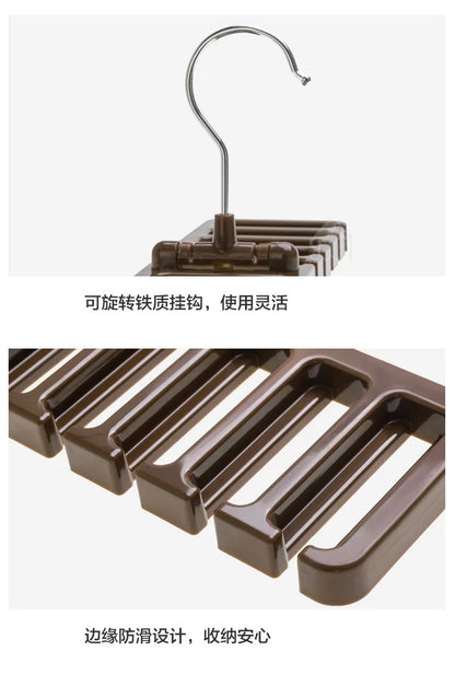 Wardrobe Hanger for Belts, Ties & Scarves