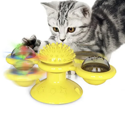 Spinning Cat Windmill Toy