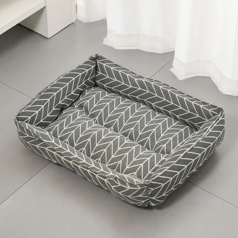 Linen Cooling Pet Sofa Bed
