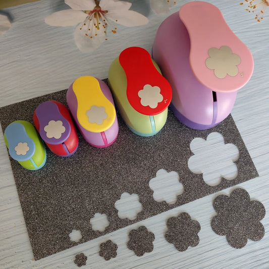 Flower Craft Paper Punch – 6 Petal Shape Cutter
