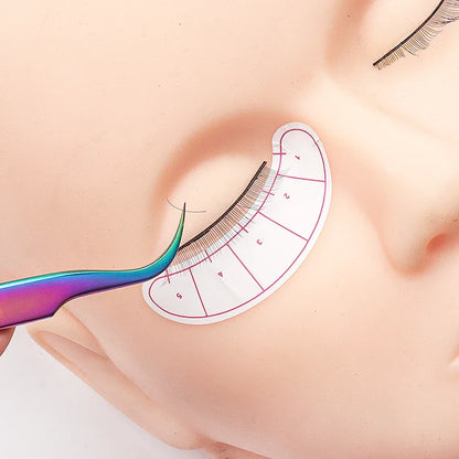 Eyelash Mapping Stickers