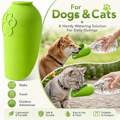 Portable Dog Water Bottle Adapter