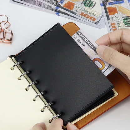 A6 & A7 Loose Leaf Binder Dividers with Cash Envelopes
