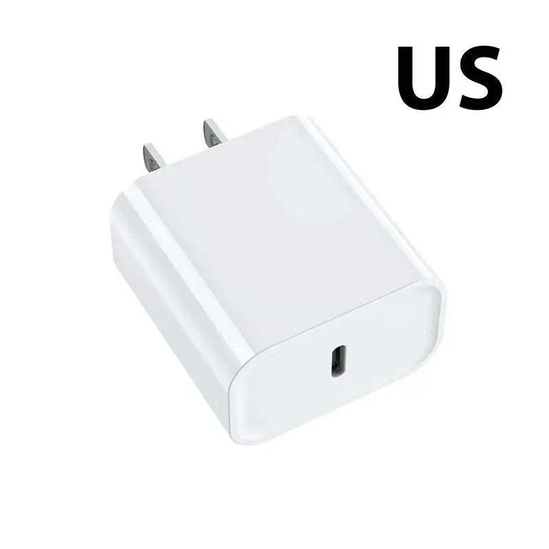 40W USB-C PD Fast Charger with USB-C Cable for iPhone