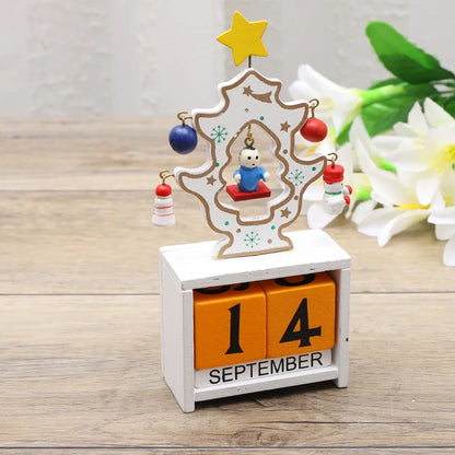 Wooden Christmas Countdown Calendar